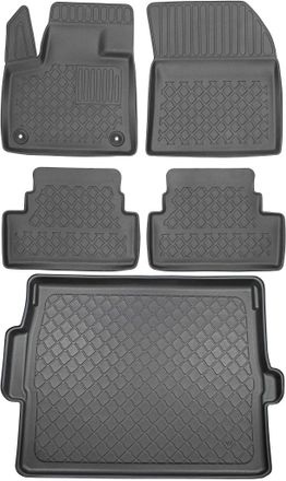 OEM Juego De Alfombrillas Para Coche Y Alfombrilla Para Maletero Para Opel Grandland X Crossover (desde Octubre De 2017)
