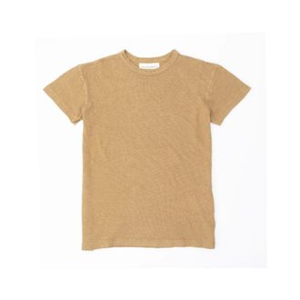 Officine Générale Brown Crew Neck Tee-Shirt
