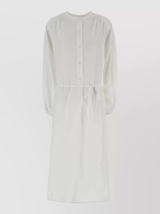 Loulou Studio cotton poplin shirt midi dress