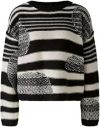 Oui Dames, Truien, Zwart, Maat: XL