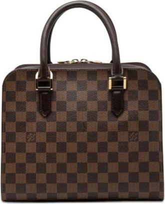 Louis Vuitton Pre-owned Handbags, female, Brown, Size: ONE SIZE Pre-owned Triana