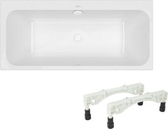 Villeroy & Boch Ba&ntilde;era Villeroy & Boch Architectura De 150 X 70 Cm, Con Instalaci&oacute;n A La Derecha, Patas Y Desag&uuml;e Wirquin Blanco