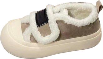 Generic Wide Fit Boots for Women Uk Boots Soft and Comfortable Can Adapt To The Cold and Harsh Environment Ankle Boots Wide Fit (White, 5.5)