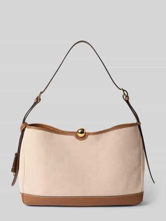 Furla Shoulder Bag mit Logo-Detail Modell Fera in Sand, Gr&ouml;&szlig;e 1