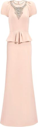 Jenny Packham Nocturne maxi-jurk - Roze