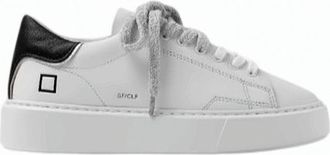 D.A.T.E. Sfera Calf Leather Stitched Sneakers