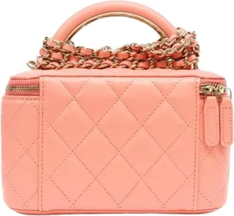 Chanel Pre-owned Mini Shoulder Bag - Dames - Vintage Mini Tas - Roze - ONE Size - Vintage