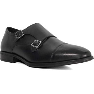 Dune London Steff Monk Shoe in Black at Nordstrom Rack, Size 13Us / 46Eu