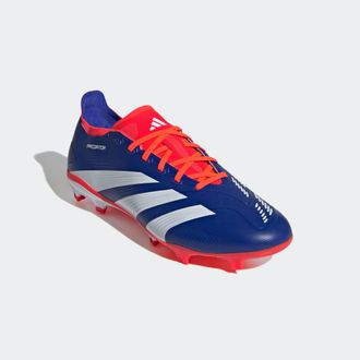 adidas Fussballschuh ADIDAS PERFORMANCE PREDATOR LEAGUE FG, Damen, Gr. 44, blau (lucid blau, cloud wei&szlig;, solar rot), Synthetik, Textil, Schuhe Fussballschuh,