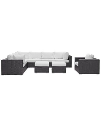 ModWay Convene 9-Piece Outdoor Patio Sectional Set