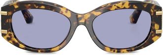 Dolce & Gabbana Eyewear Occhiali da sole con logo DG - Verde