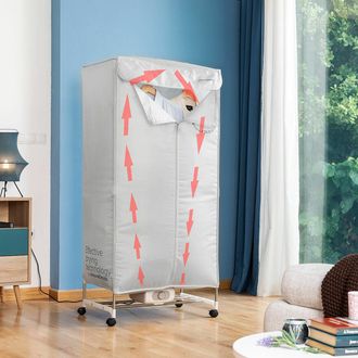 InnovaGoods Secadora El&eacute;ctrica Port&aacute;til De 2 Alturas Dupledry Innovagoods 1200 W
