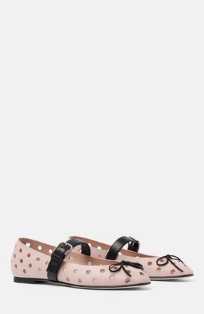 Scarosso Marion Ballerinas in Antique Pink - Calf at Nordstrom, Size 39.5