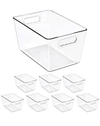 Sorbus 8-Pack Large Storage Containers
