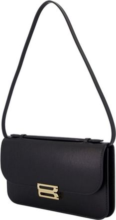 Victoria Beckham Womens Shoulder Bag Black Calfskin