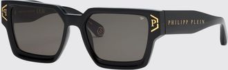Philipp Plein Occhiali da sole cat-eye in acetato con montatura rettangolare