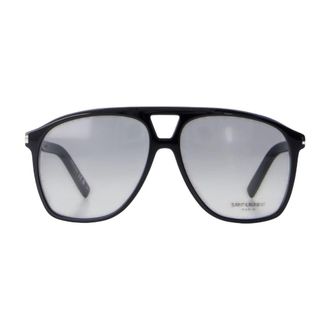 Saint Laurent Womens Sl Sunglasses Black Acetate
