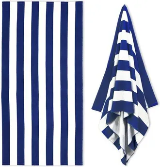 OEM Toalla De Playa, 90x180 Cm, Ultrasuave, Secado R&aacute;pido, Toalla De Ba&ntilde;o, Compacta Y Ligera, Ahorra Espacio En Tu Maleta, Piscina, Azul Marino
