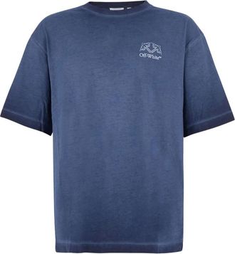 Off-white Polo Shirts - Heren - T-shirts - Blauw - L - Tops