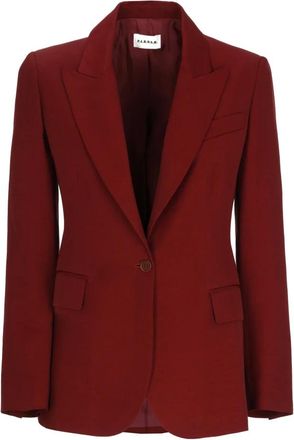 P.A.R.O.S.H. P.a.r.o.s.h., Jassen, Dames, Bruin, L, Linnen, Raisa Blazer