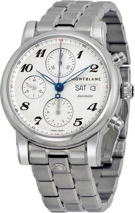 Montblanc Montblanc Star Steel Collection Silver Dial Mens Watch 106468