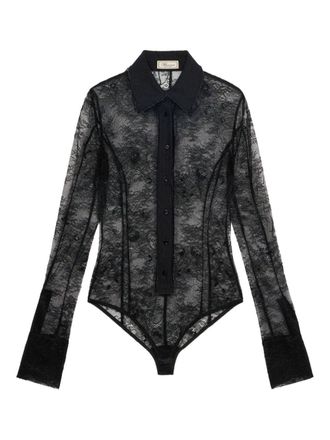 Blumarine Top Blacks And Greys