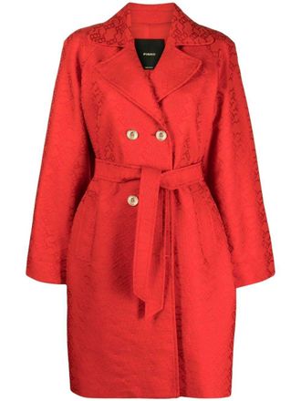 Pinko Cappotto doppiopetto - Rosso