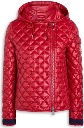 Moncler Corbelin Quilted Shell Jacket - Red - 2 (UK 12 / M)