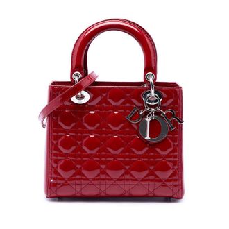 Dior Pre-owned Dior Medium Patent Cannage Lady Dior Ladies XXG90UCZWRQNDV2V