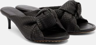 Bottega Veneta Cherry Intreccio leather sandals