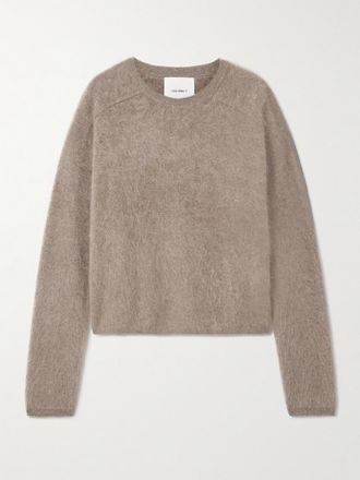 Lisa Yang Pullover In Cashmere Spazzolato Lexia - Neutri