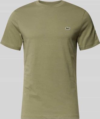 Lacoste Regular Fit T-Shirt aus reiner Baumwolle in Khaki, Gr&ouml;&szlig;e XXXL