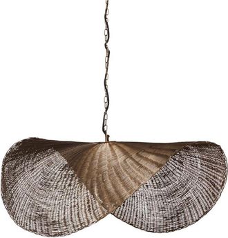 Chehoma L&aacute;mpara de techo de metal cobre