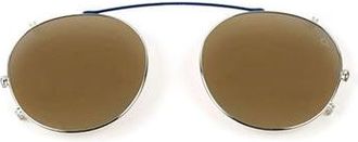 Etnia Barcelona SHOREDITCH Clip-On Only SLBL Mens Sunglasses Gold Size 50