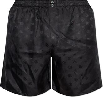 Dolce & Gabbana Zijden shorts - Heren - Bermuda - Zwart - M - Korte Broeken