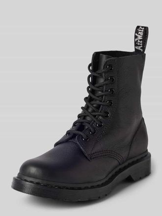 Dr. Martens Schnürboots aus Leder mit Zugschlaufe Modell Pascal in Black, Größe 36