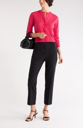 Nordstrom Rack Crewneck Cardigan in Red Jazzy at Nordstrom Rack, Size X-Large