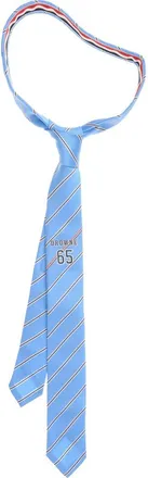 Thom Browne Jacquard Browne 65 Stripe Silk Tie in Light Blue at Nordstrom