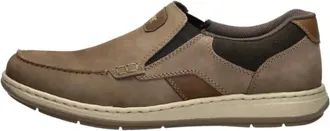 Rieker Sportieve Loafer - Heren - Platte Schoenen - Beige - 41 EU - Schoenen