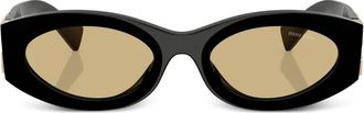 Miu Miu Eyewear Occhiali da sole cat-eye - Nero