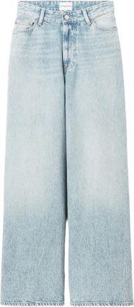Claudie Pierlot Jeans a gamba ampia - Blu
