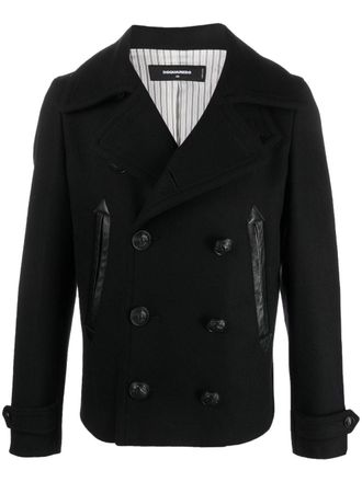 Dsquared2 Caban doppiopetto - Nero