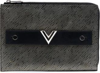Louis Vuitton Pre-owned Clutches, female, Gray, Size: ONE SIZE Pre-owned Epi Clutch