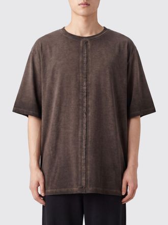 Uma Wang T-shirt in cotone relaxed fit con spalle scese e girocollo