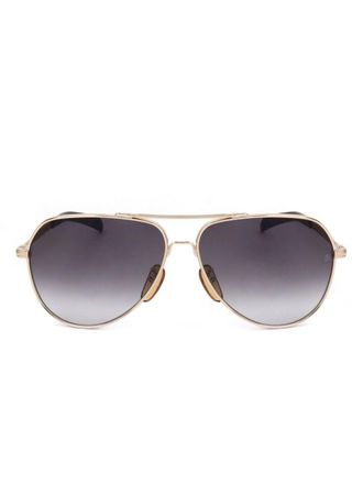 Eyewear by David Beckham Zonnebril met piloten montuur - Goud