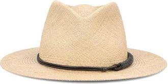 Brunello Cucinelli Fedora Hoed - Dames - Hoeden - Beige - M - Accessoires