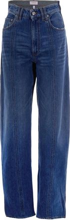 Sportmax Blue Regular Low Rise Jeans