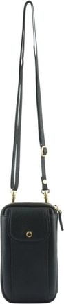 Pourchet Club Portable Case - Dames - Telefoonaccessoires - Blauw - ONE Size - Leer - Accessoires