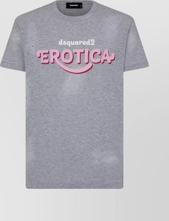 Dsquared2 logo print jersey t-shirt