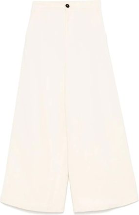 Forte_Forte Pantaloni con bottoni - Toni neutri